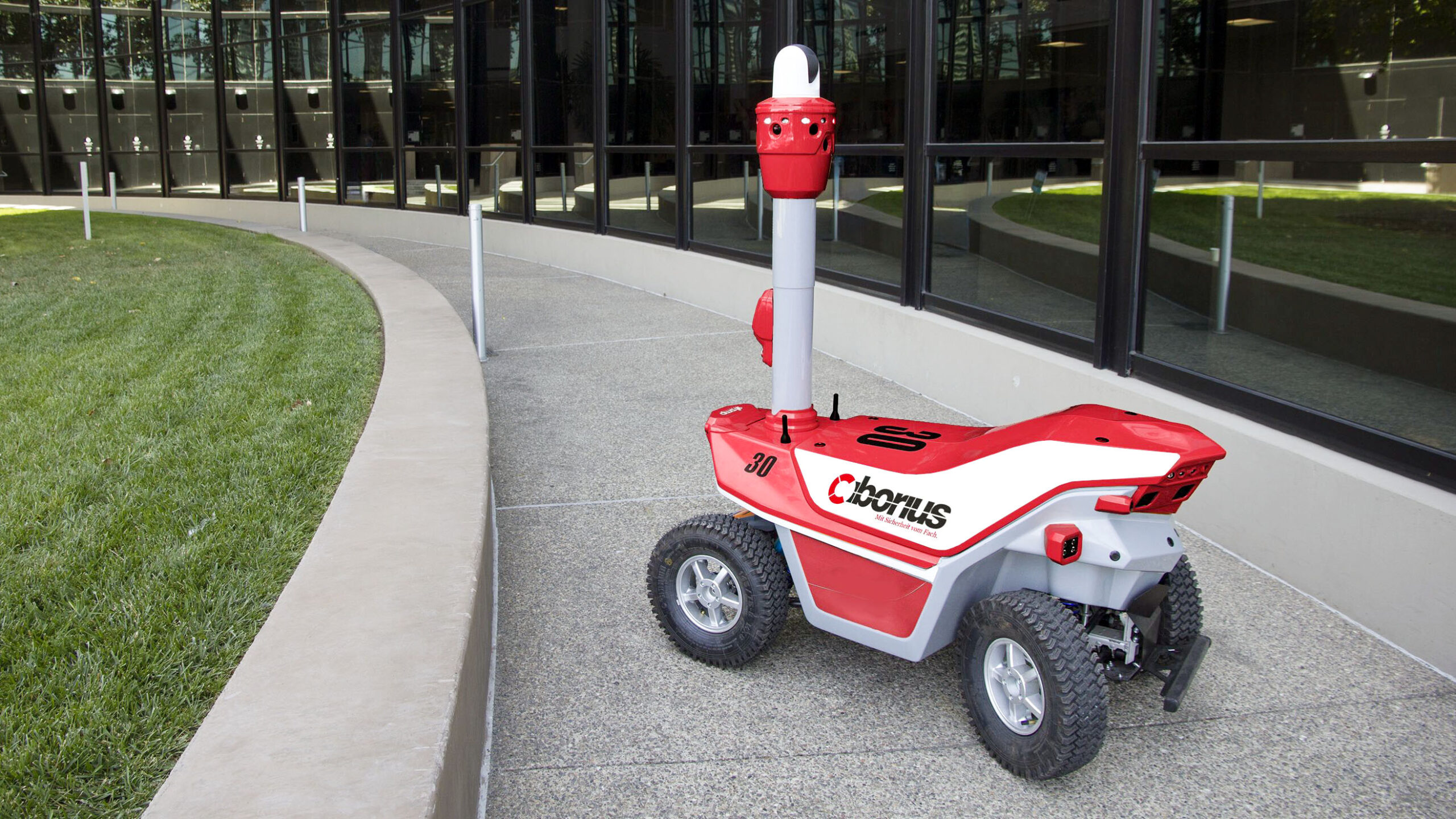 Patrol robots Property protection of the CIBORIUS Group