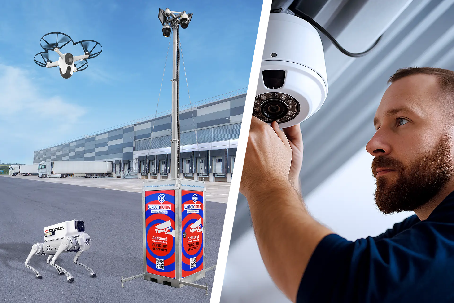 Objektschutz der CIBORIUS Gruppe